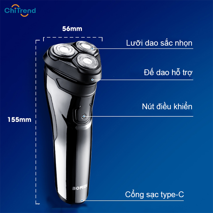 Máy cạo râu BOMIDI M3