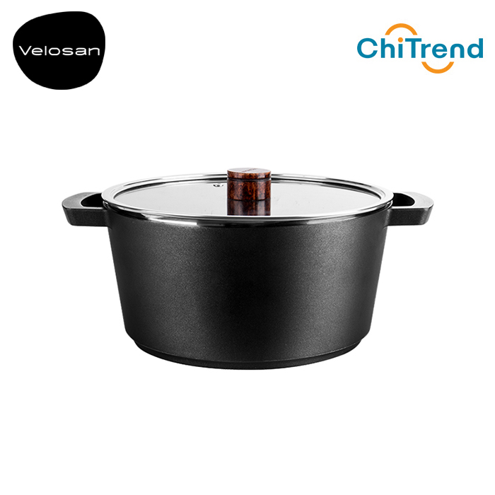 Nồi chống dính VELOSAN Crystal Diamond 24cm