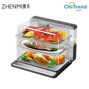 Nồi hấp điện 3 tầng 20L Zhenmi ZMZG-06B