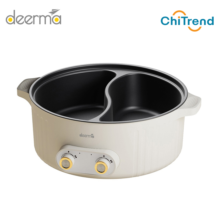 Nồi lẩu điện 2 ngăn Deerma DG50W 6L