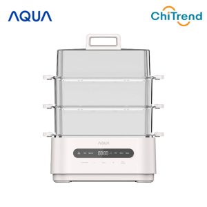 Nồi hấp điện 3 tầng 15L AQUA ASMC-ES101