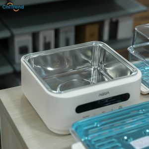 Nồi hấp điện 3 tầng 15L AQUA ASMC-ES101