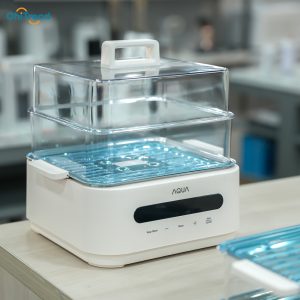Nồi hấp điện 3 tầng 15L AQUA ASMC-ES101