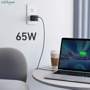 Cốc sạc nhanh 65W Anker PowerPort III A2667