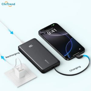 Pin sạc dự phòng có cáp 22.5W 10000mah Anker Zolo A110D 