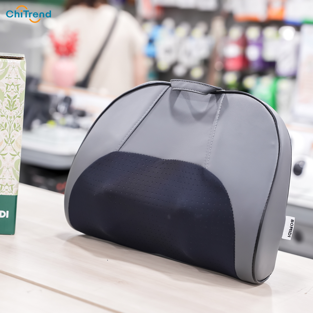 Gối massage hồng ngoại BOMIDI MP1 Pro Pin 130 phút