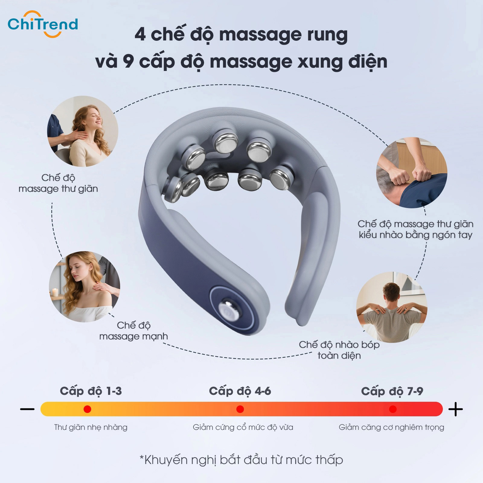 Máy massage cổ BOMIDI MP3
