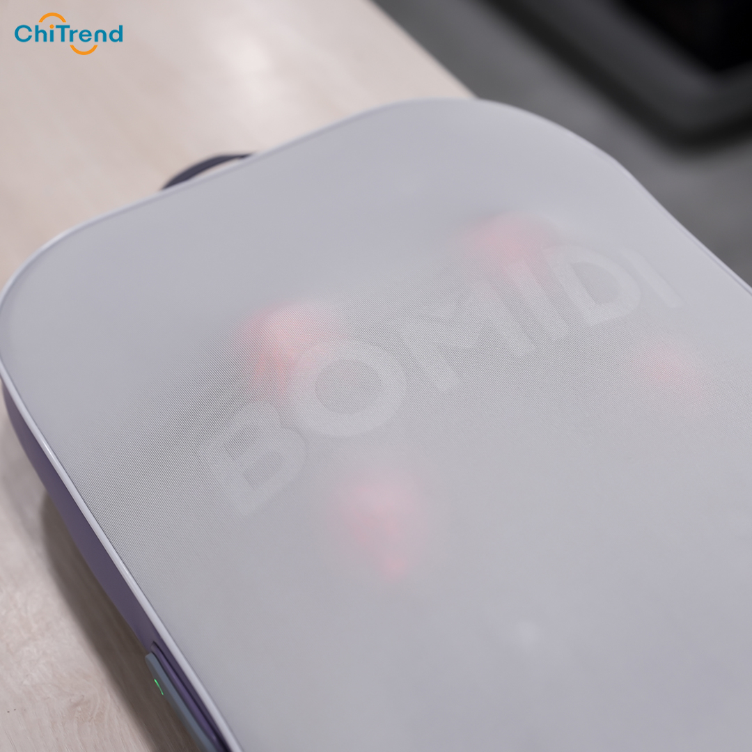 Máy massage lưng BOMIDI BM02 da PU chính hãng