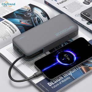 Pin sạc dự phòng 20000mAh Cuktech PB200N có cáp USB-C