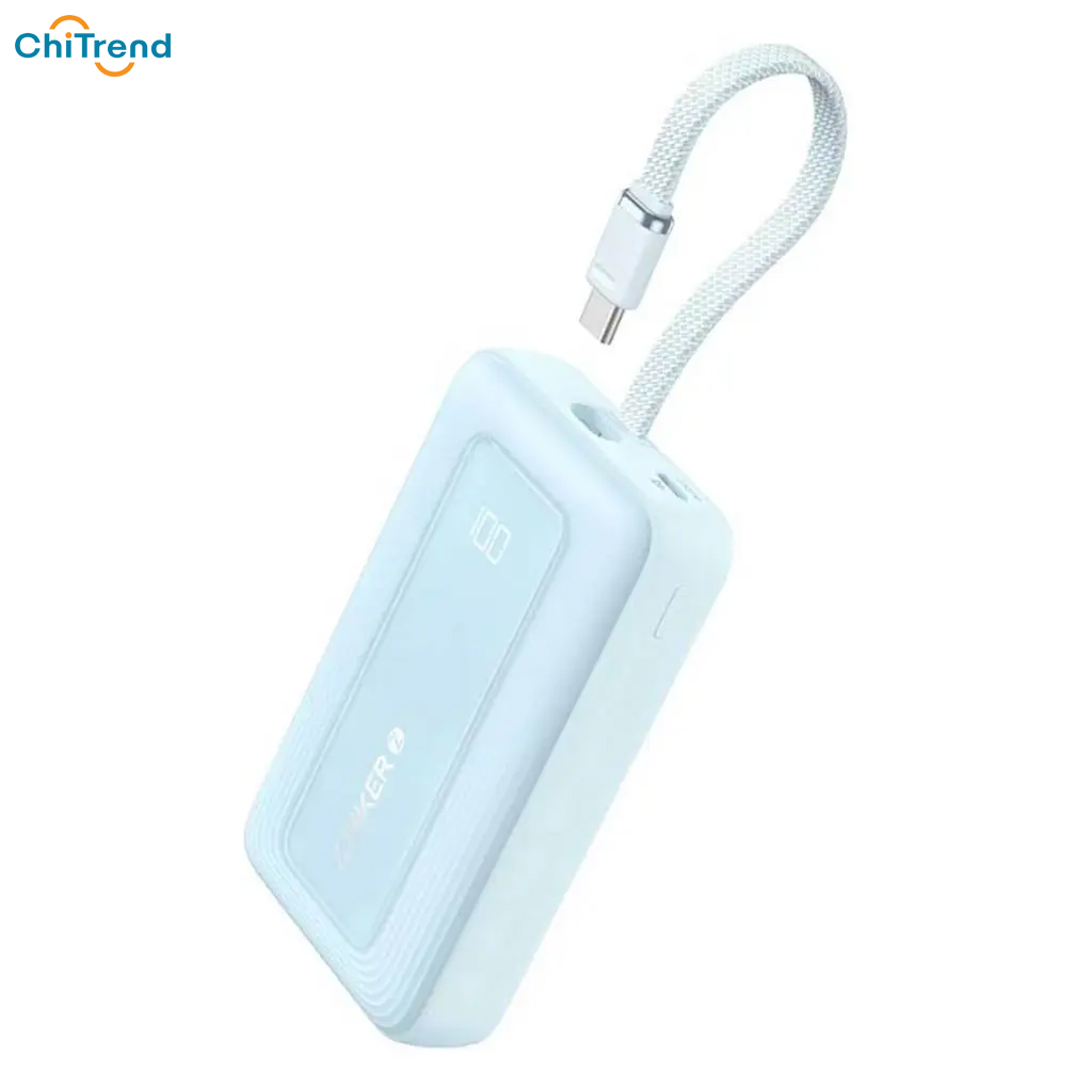 Pin sạc dự phòng 20000mAh Anker Zolo A1689 30W có cáp USB-C