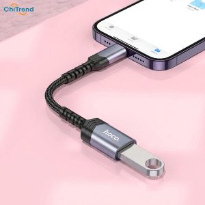 Adapter chuyển đổi Hoco UA24 (Type C, Lightning)
