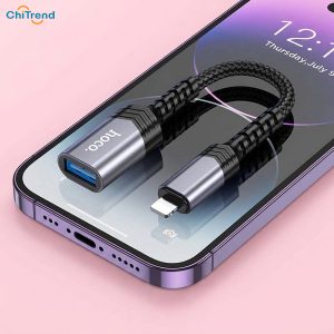 Adapter chuyển đổi Hoco UA24 (Type C, Lightning)