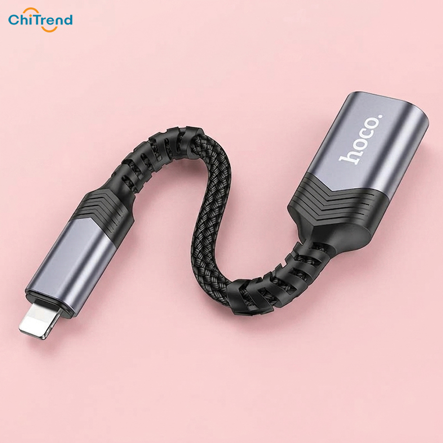 Adapter chuyển đổi Hoco UA24 (Type C, Lightning)
