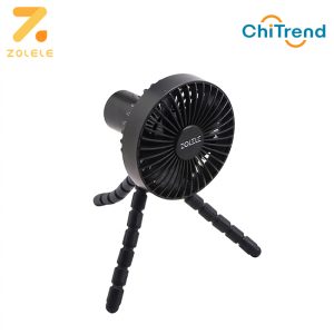 Quạt mini tích điện Tripod ZOLELE GXZ-F1010 Pin 9 giờ