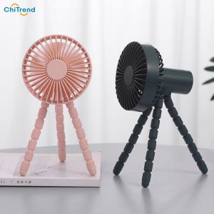 Quạt mini tích điện Tripod ZOLELE GXZ-F1010 Pin 9 giờ
