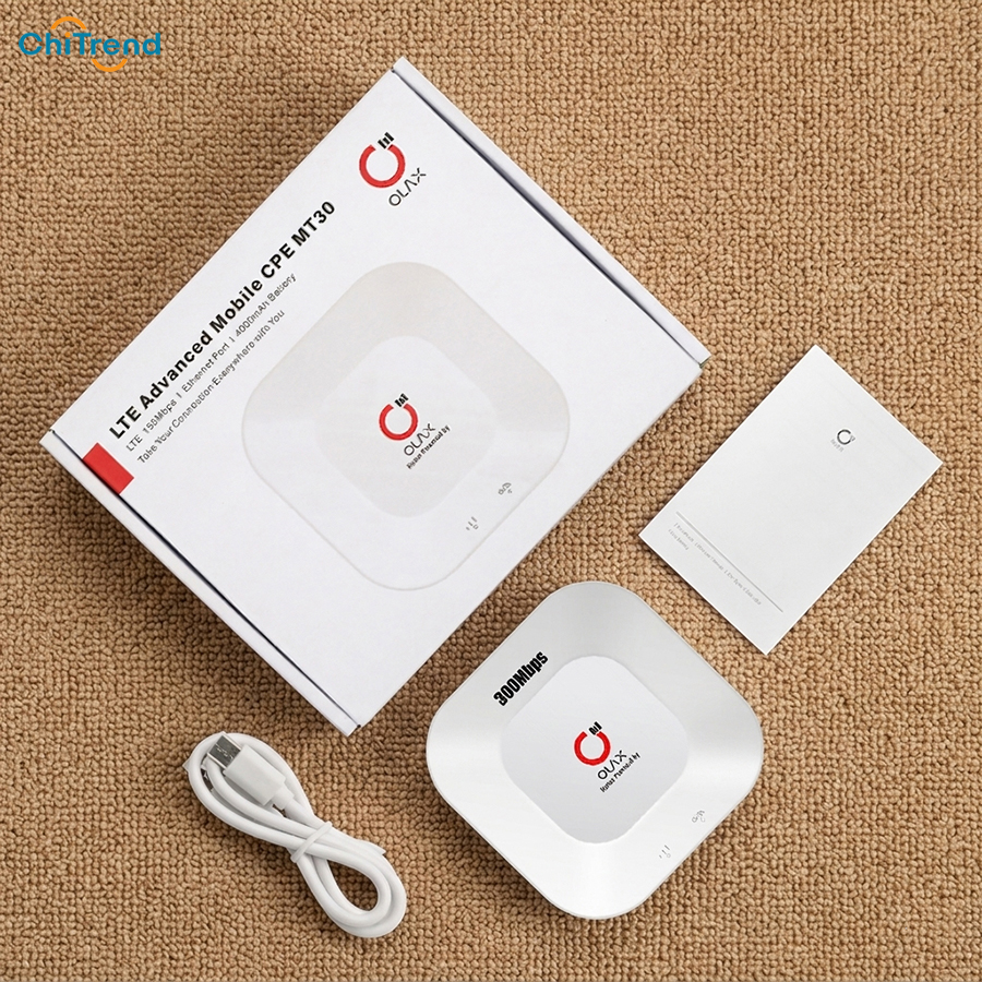 Bộ phát Wifi 4G OLAX MT30 có cổng LAN chính hãng
