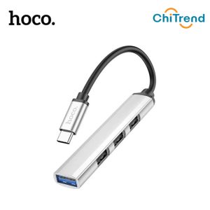 Hub chuyển đổi 4 in 1 USB to USB 3.0, USB 2.0 Hoco HB26