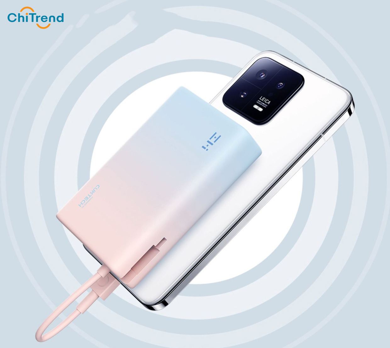 Pin sạc dự phòng 10000mAh ZMI P17 22.5W có cáp USB-C