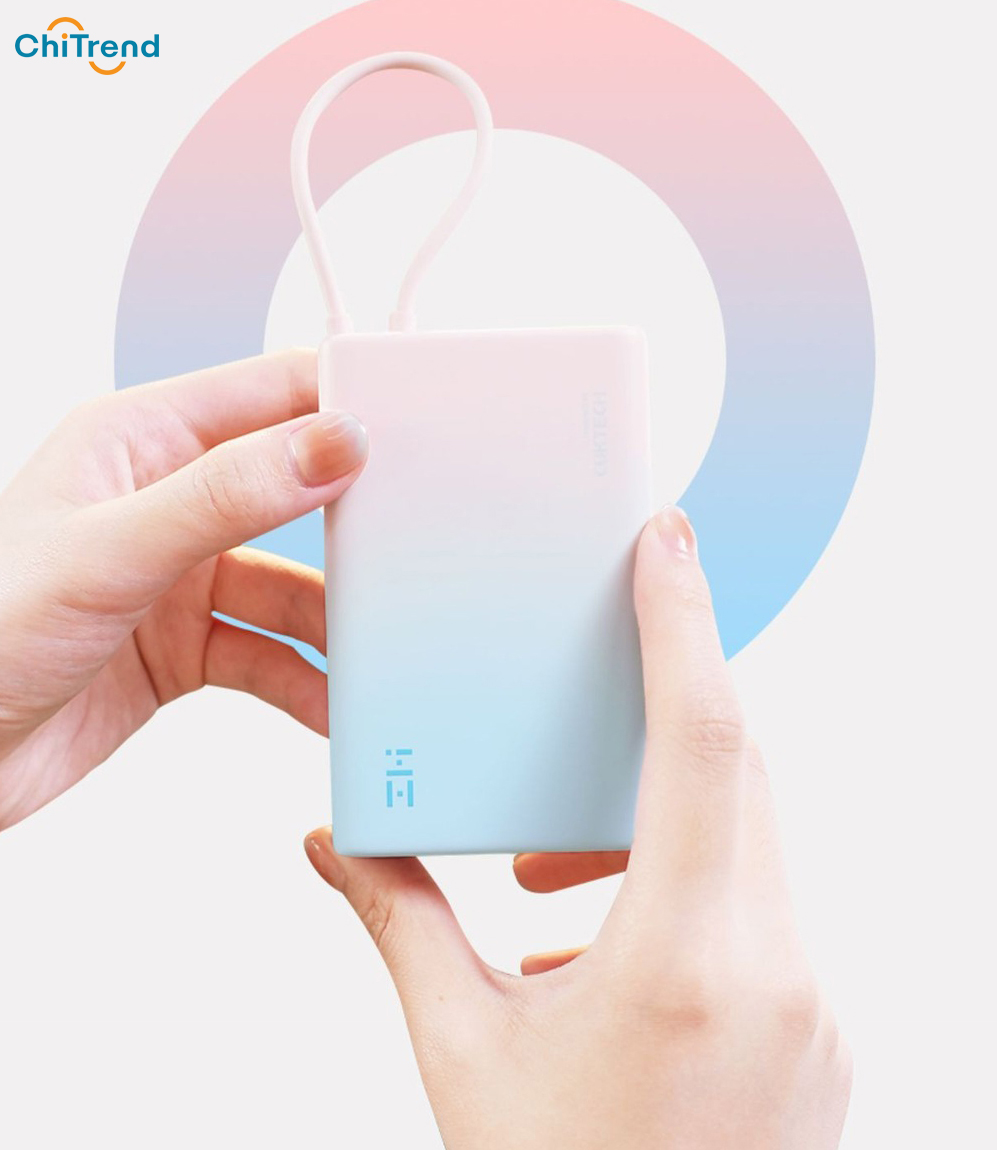 Pin sạc dự phòng 10000mAh ZMI P17 22.5W có cáp USB-C