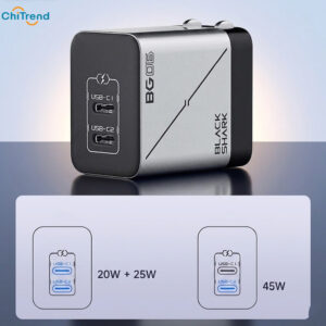 Cốc sạc nhanh 45W GaN Black Shark BG06