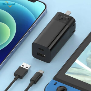 Cốc sạc nhanh 65W GaN ZMI HA729 1A1C kèm cáp C to C 5A