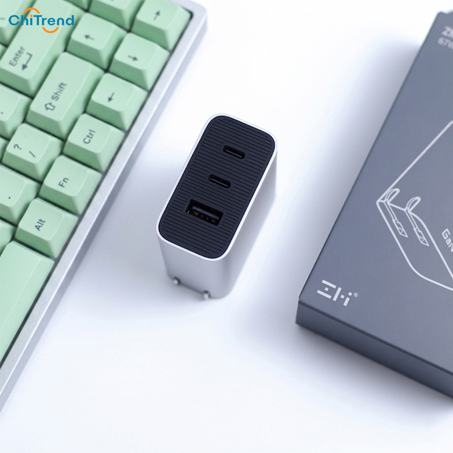 Cốc sạc nhanh 67W GaN ZMI Cuktech A15ZM kèm cáp C to C