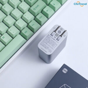 Cốc sạc nhanh 67W GaN ZMI Cuktech A15ZM kèm cáp C to C