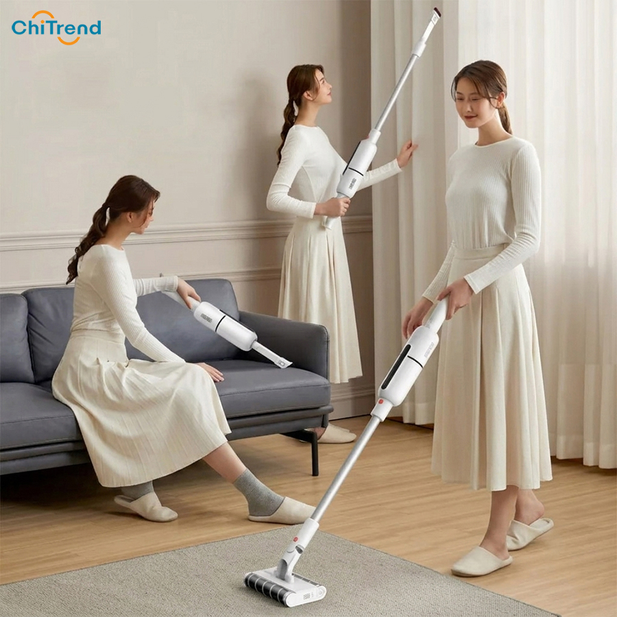 Máy hút bụi không dây Deerma VC55 kèm 2 ĐẦU HÚT