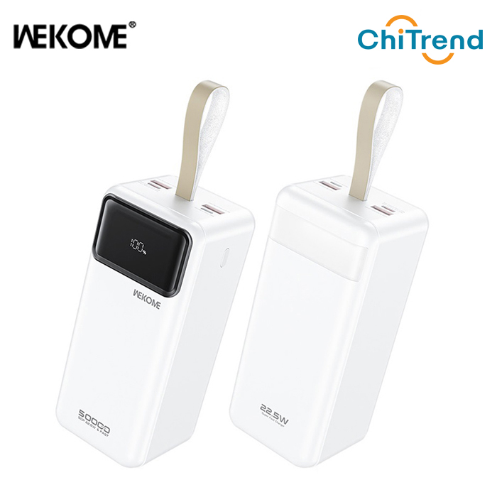 Pin sạc dự phòng 50000mAh WEKOME WP-75 22.5W