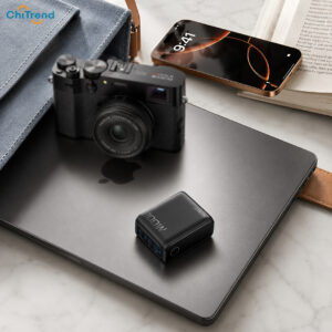 Bộ sạc nhanh GaN 3 cổng 100W Anker B121B (kèm cáp C to C)