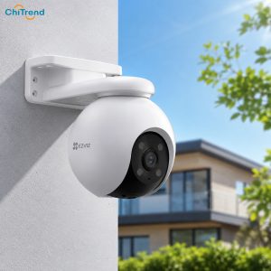 Camera IP ngoài trời EZVIZ H8 2K 3MP hỗ trợ đàm thoại hai chiều