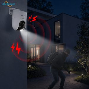 Camera IP ngoài trời EZVIZ H8C 1080P phát còi báo động