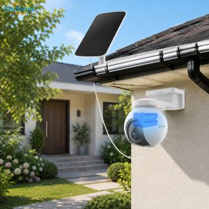 Camera IP ngoài trời dùng pin 2K 3MP EZVIZ EB8 4G tích hợp pin