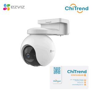 Camera IP ngoài trời dùng pin 2K 3MP EZVIZ EB8 4G chính hãng