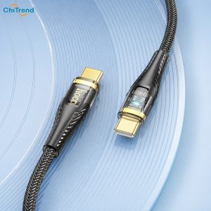 Cáp sạc nhanh Type-C to Type-C Hoco U121 60W