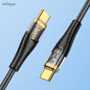 Cáp sạc nhanh Type-C to Type-C Hoco U121 60W