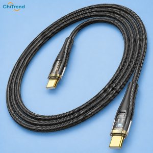 Cáp sạc nhanh Type-C to Type-C Hoco U121 60W