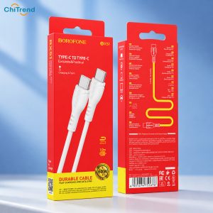 Cáp sạc nhanh Type-C to Type-C BOROFONE BX51 giá rẻ