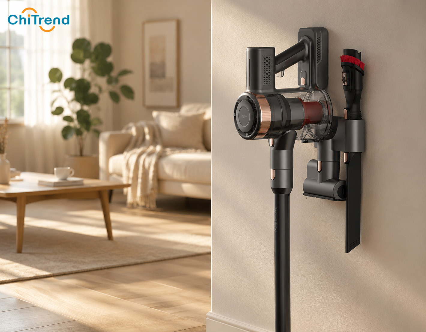 Máy hút bụi không dây Deerma VC80 pin dung lượng cao