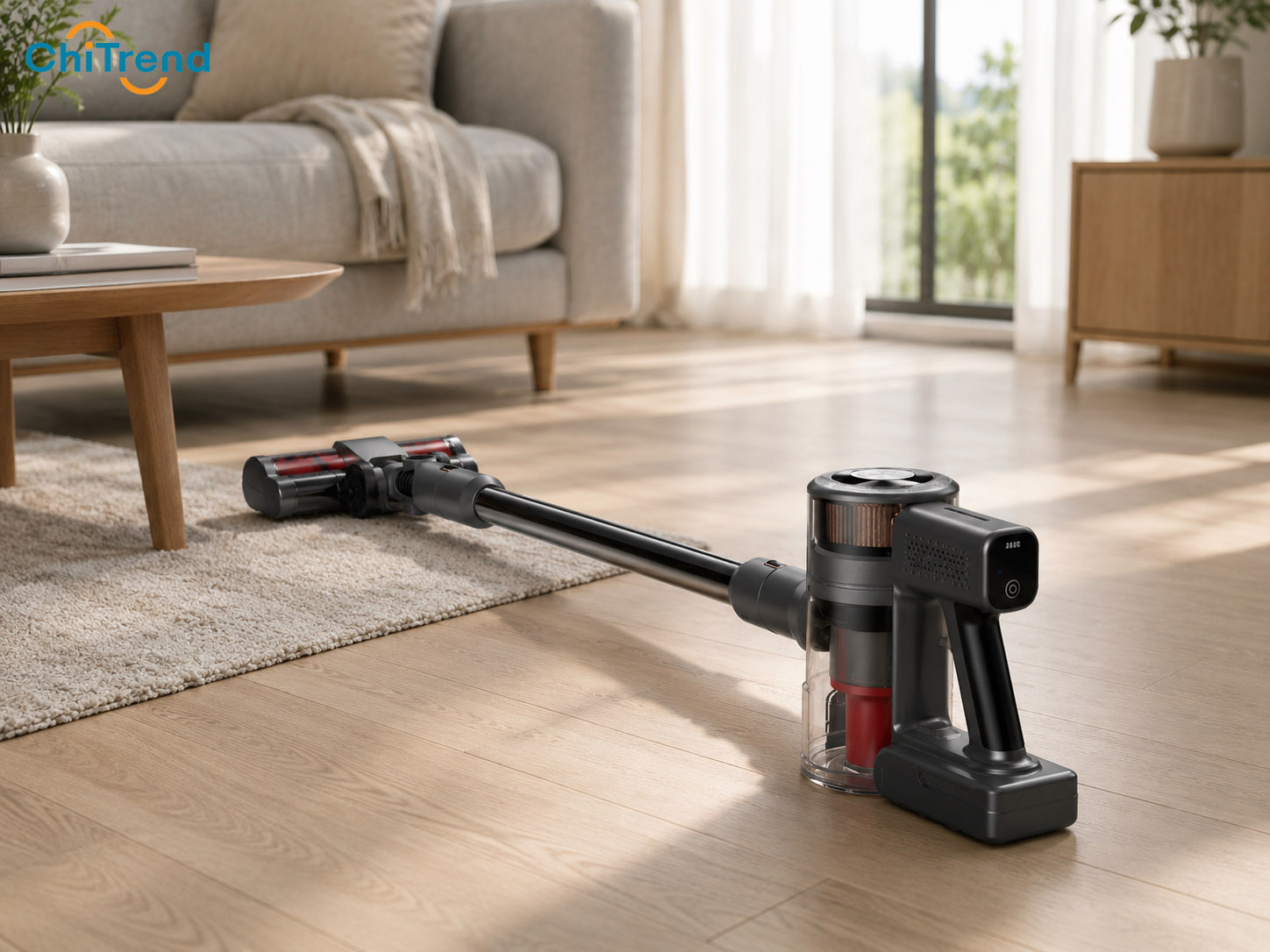 Máy hút bụi không dây Deerma VC80 linh hoạt, đa năng