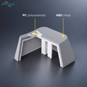 Bàn phím cơ MIIIW G06 được làm từ nhựa ABS và PC có độ bền cao