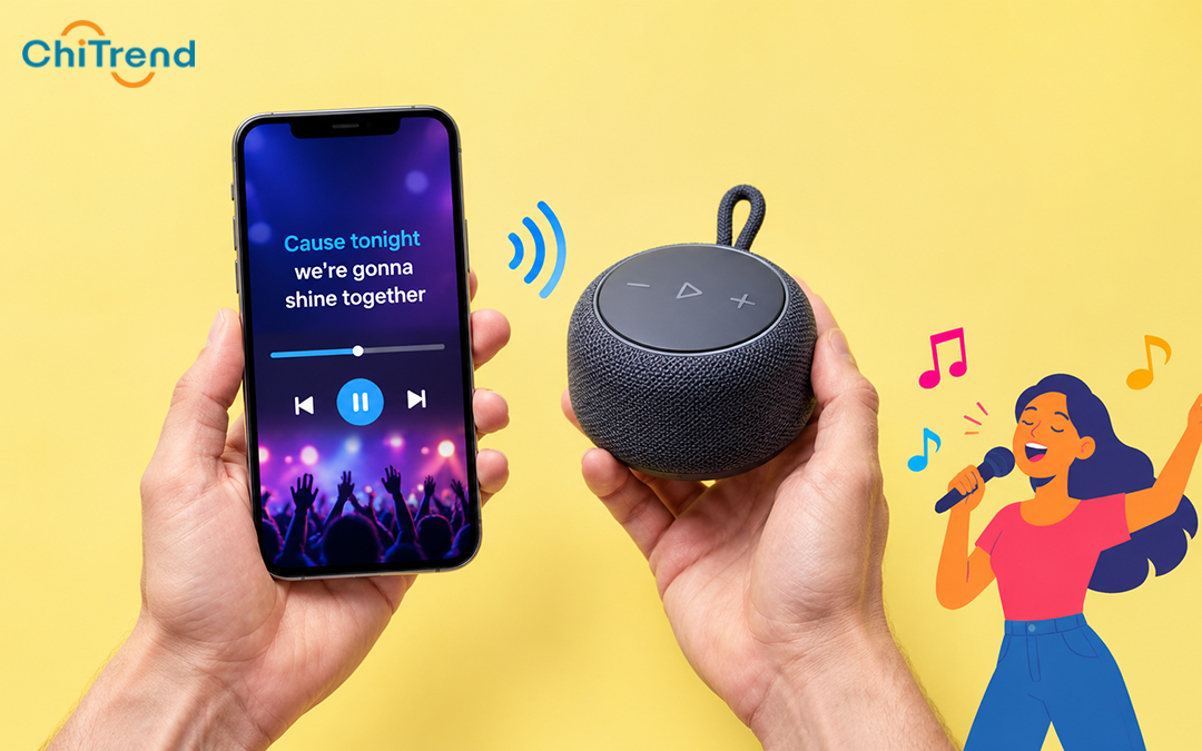 Hướng dẫn cách hát karaoke qua loa bluetooth​ cực đơn giản