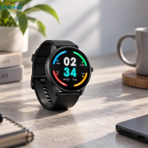 Đồng hồ thông minh Haylou GS LS09A theo dõi sức khỏe