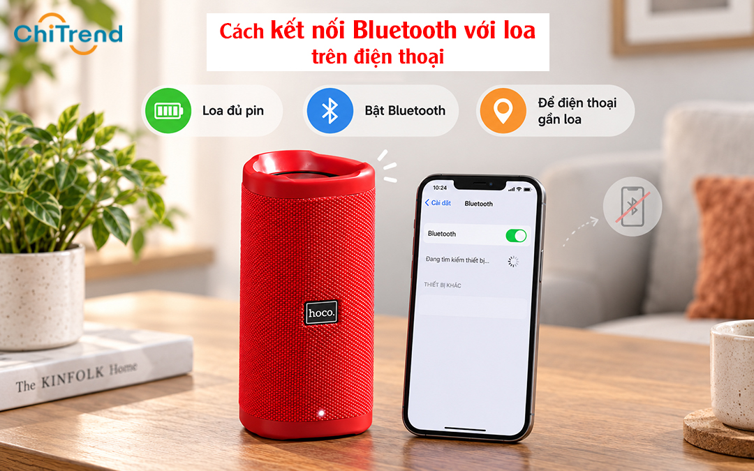 Cách kết nối Bluetooth với loa trên điện thoại và những lỗi thường gặp
