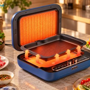 Bếp lẩu nướng đa năng Deerma SK100 công suất mạnh mẽ