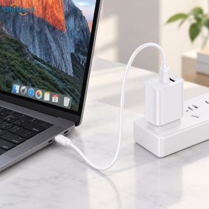 Cáp sạc nhanh Type-C to Type-C Hoco X115 hỗ trợ sạc nhanh với công suất 60W