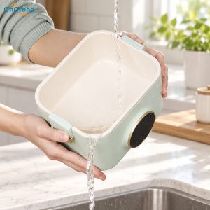 Nồi lẩu điện đa năng PETRUS PE2360 với lòng nồi phủ men sứ chống dính, dễ vệ sinh