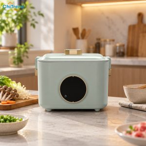 Nồi lẩu điện đa năng PETRUS PE2360 trang bị tính năng hẹn giờ nấu lên đến 12 giờ
