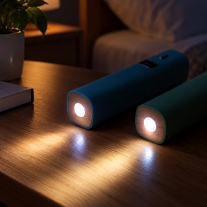 Quạt cầm tay THERMO XD-KHSFS01 tích hợp đèn pin