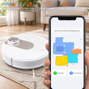 Robot hút bụi lau nhà Viomi SE trang bị điều hướng laser LDS